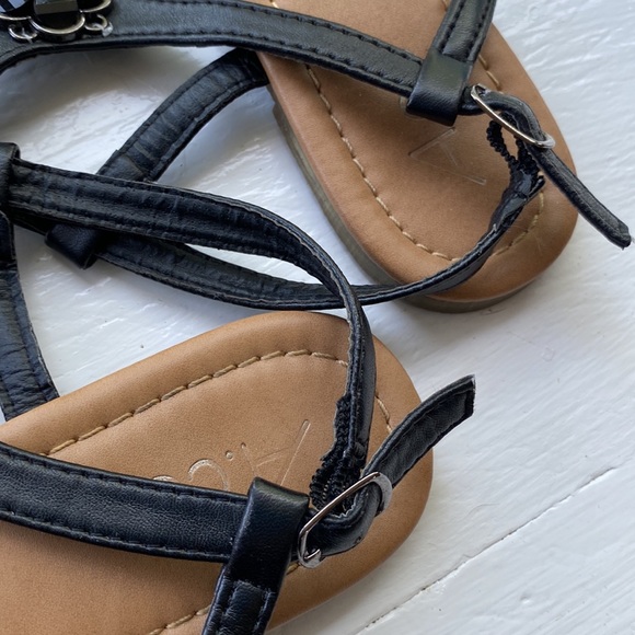 A.Co sandal size 7 women’s black. - Picture 5 of 7